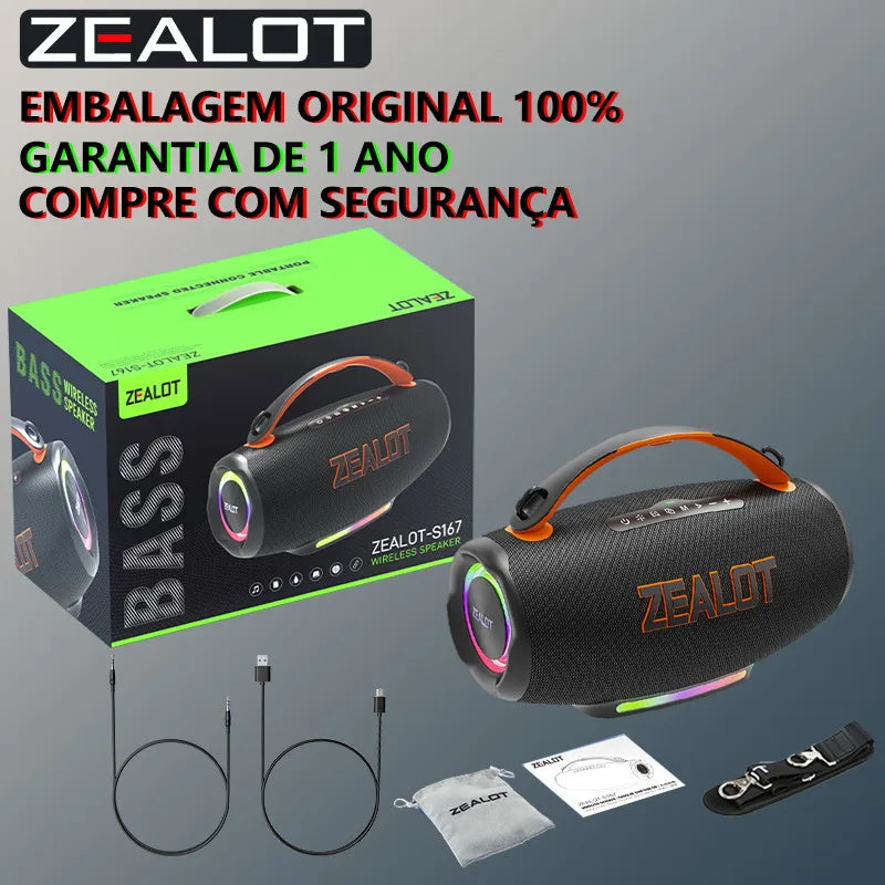 Caixa de som ZEALOT S167