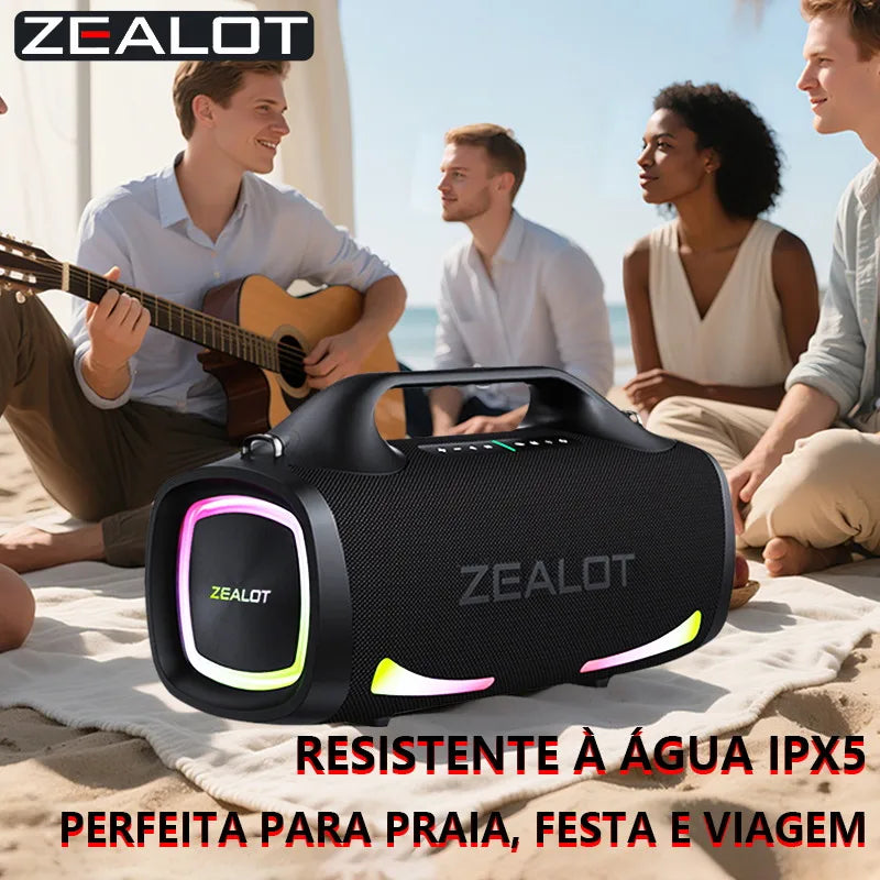 Caixa de som ZEALOT S79 100W Portable Sound Box