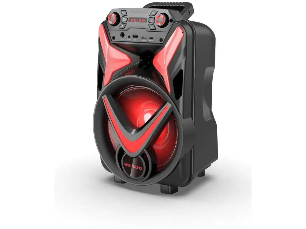 Caixa de Som Amplificada Vivensis Vibe Sound V8 Power 340W