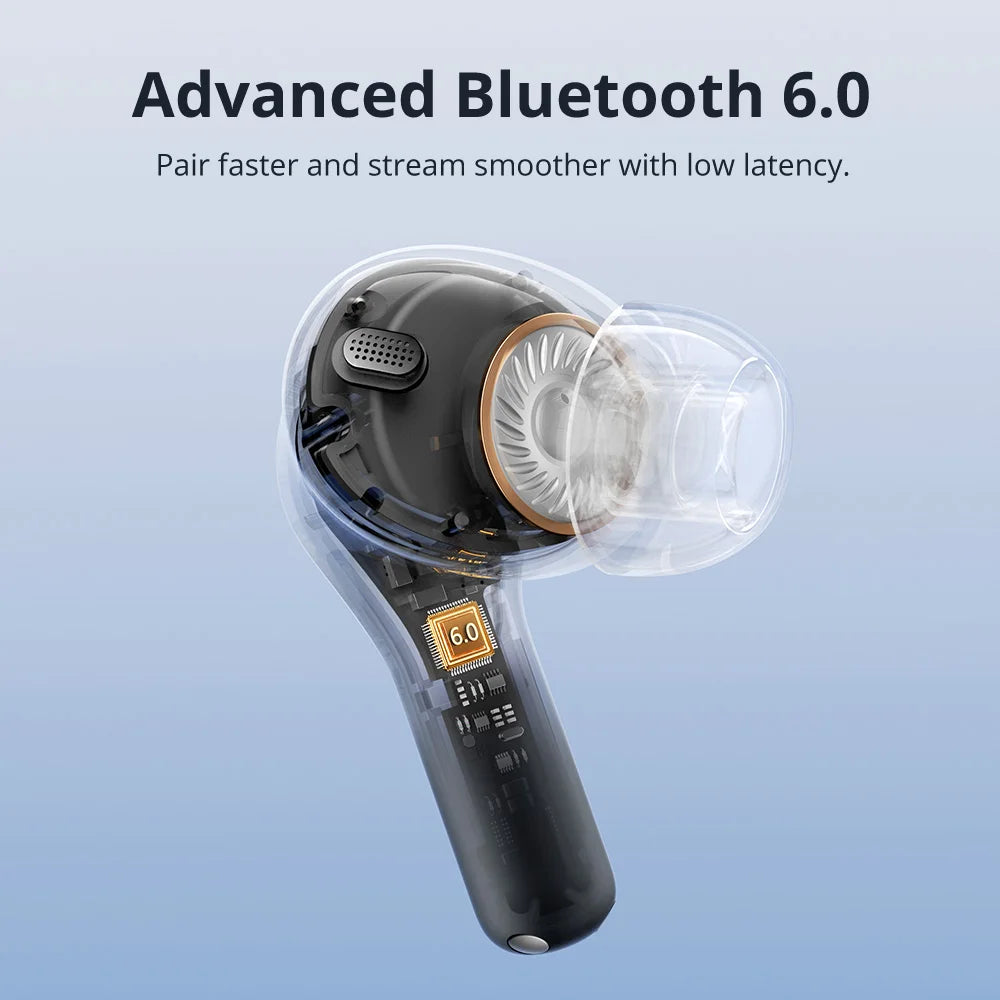 Fones de ouvido Bluetooth Tronsmart Soundfii NC 2