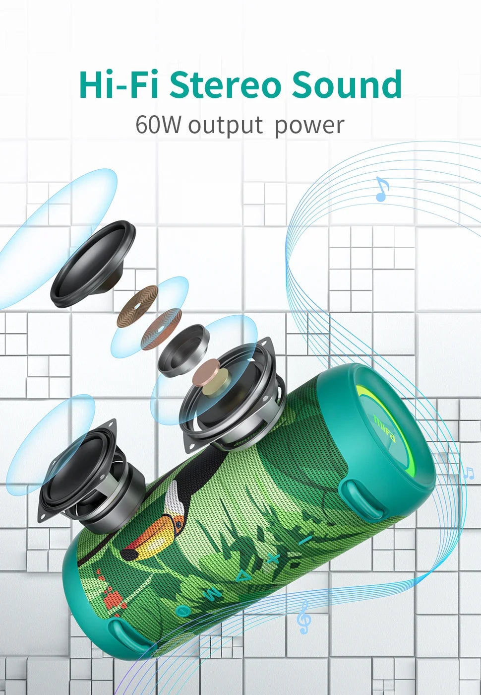 Caixa de som MIFA 60W