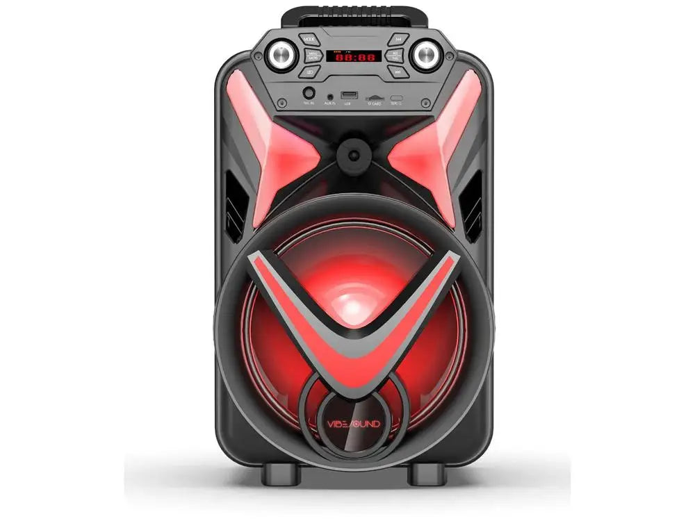 Caixa de Som Amplificada Vivensis Vibe Sound V8 Power 340W