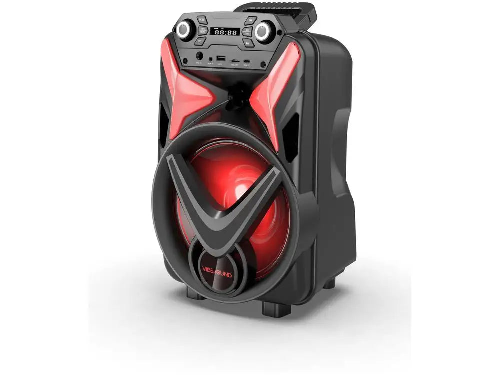 Caixa de Som Amplificada Vivensis Vibe Sound V8 Power 340W