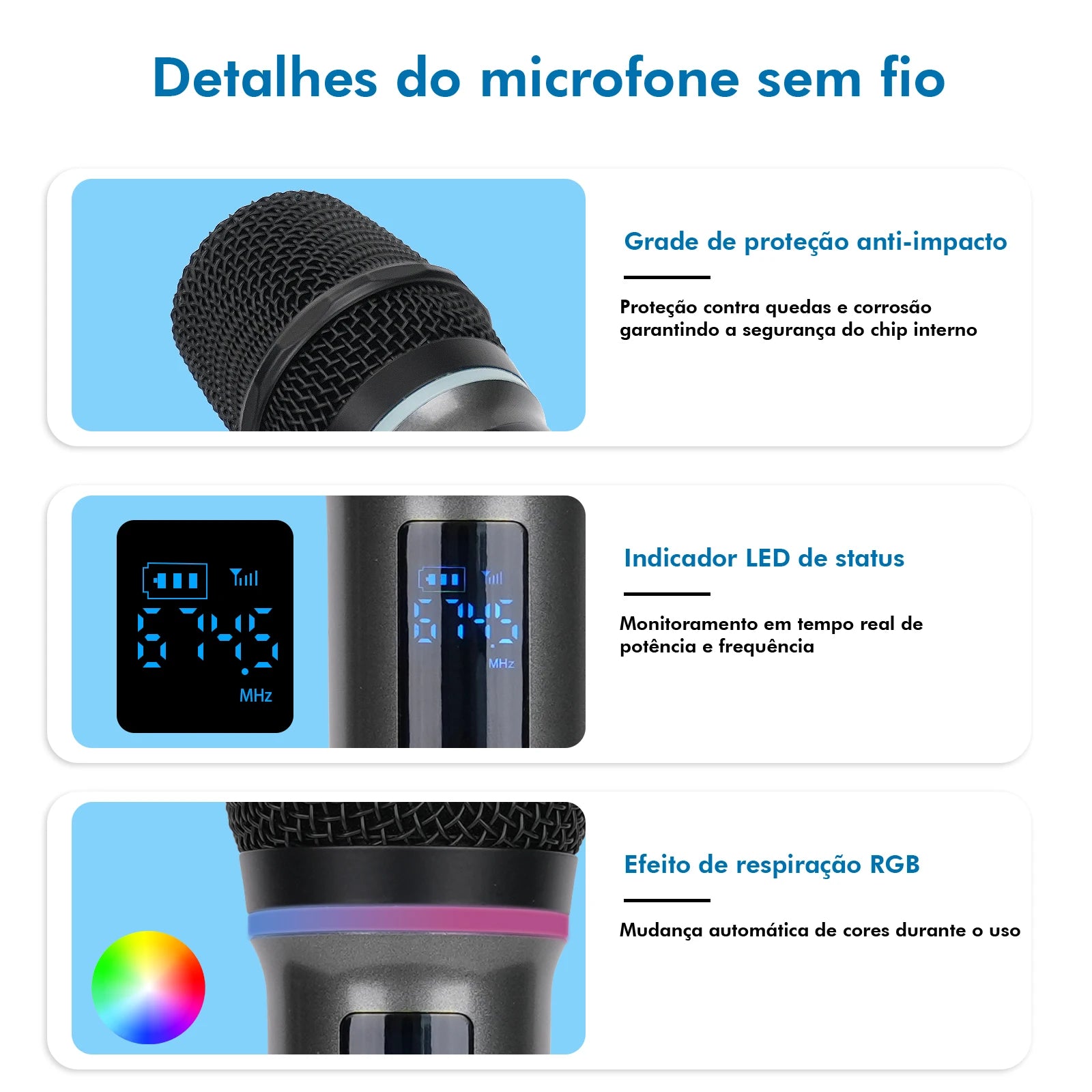 Microphone Professional Wireless